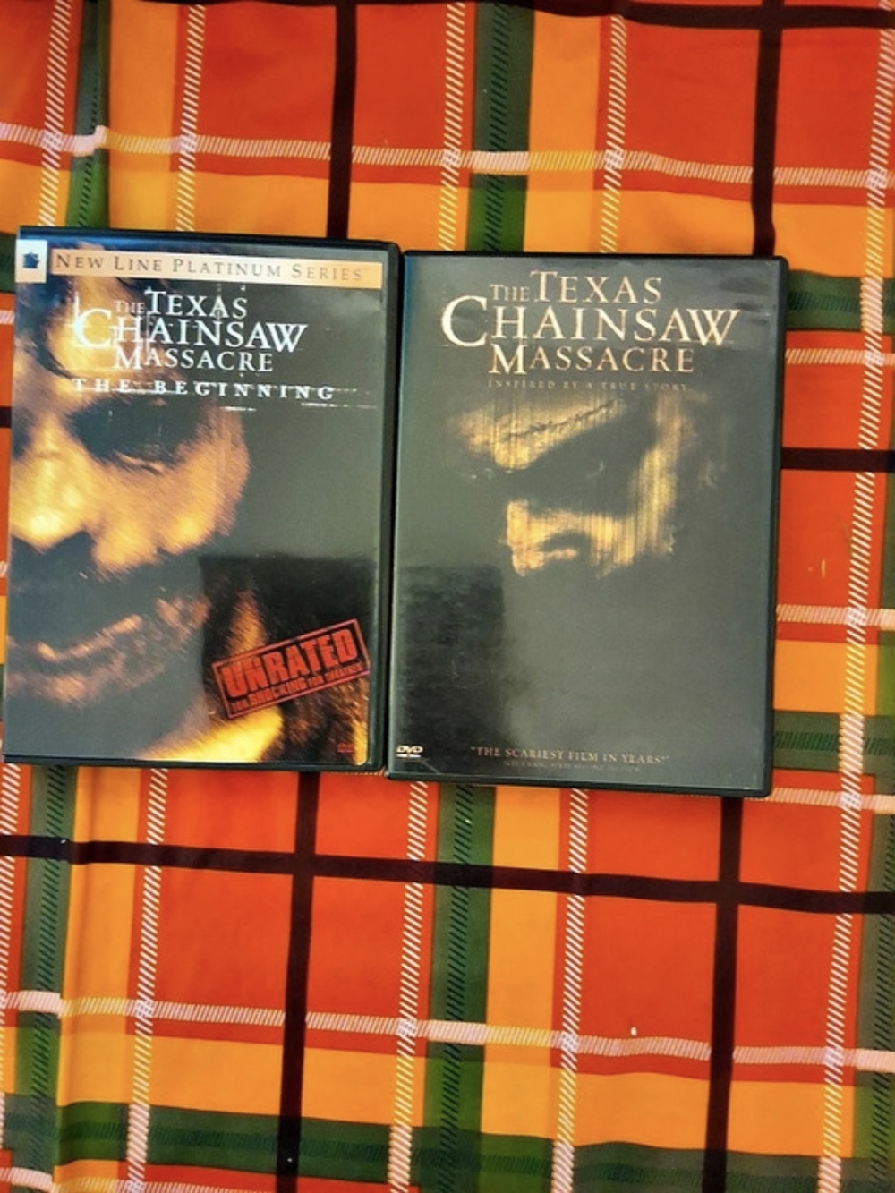 New Line Cinema The Texas Chainsaw Massacre: The Beginning DVD Set Black &
